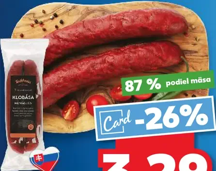 Klobása Mangalica
