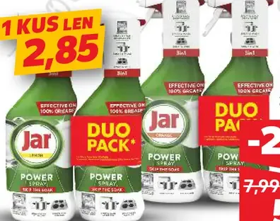 Jar duopack sprej na riad rôzne druhy