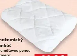 Anatomický vankúš