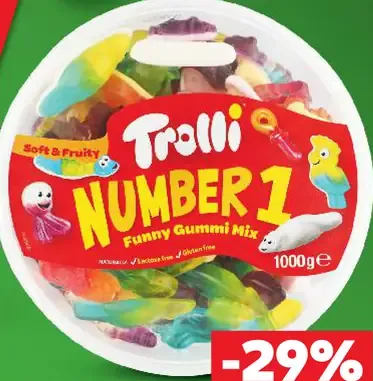 Trolli Number 1 Želé cukríky