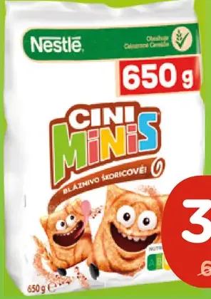 Nestlé CINI MINIS CEREÁLIE XXL