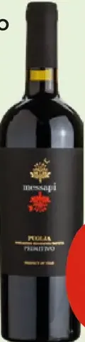 Messapi Primitivo víno