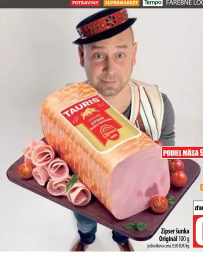 Tauris Zipser šunka