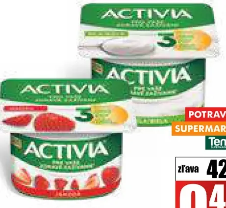 Activia jogurt 2 druhy