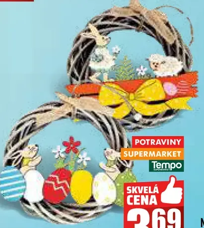 Veľkonočný veniec rôzne motívy