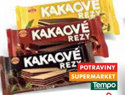 Kakaové rezy