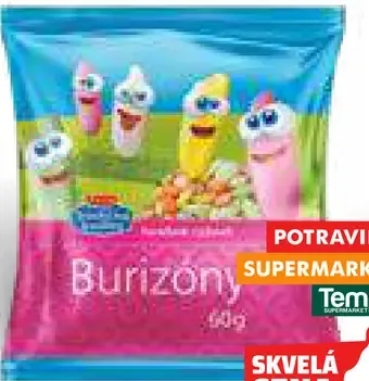 Burizóny farebné