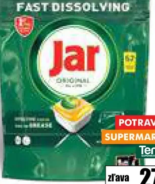 Jar Original Lemon kapsuly do umývačky