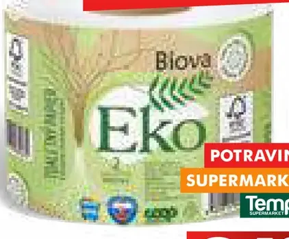 Biova Toaletný papier Eko 2-vrstvový