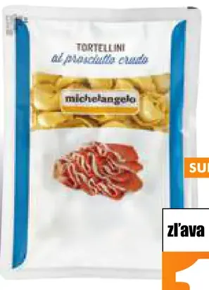 Tortellini so sušenou šunkou