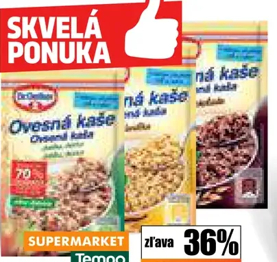 Ovesná kaša 3 druhy