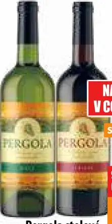 Pergola stolové víno