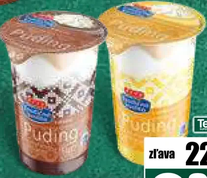 Tradičná kvalita Puding so šľahanou smotanou
