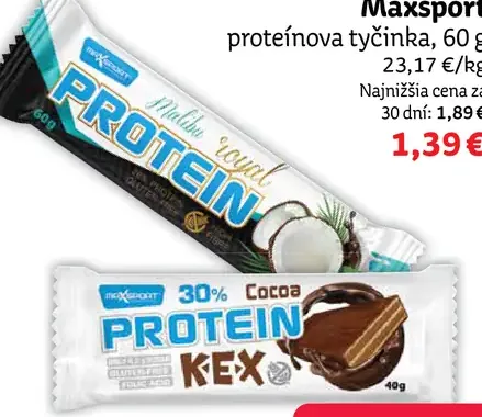 MAXSPORT Proteínová tyčinka