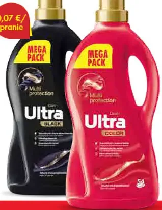 Ultra Care+ Gél na pranie rôzne druhy