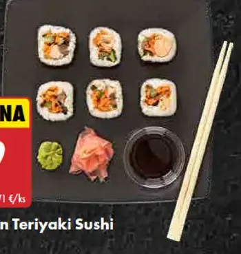 Sushi Time Sushi Salmon Teriyaki