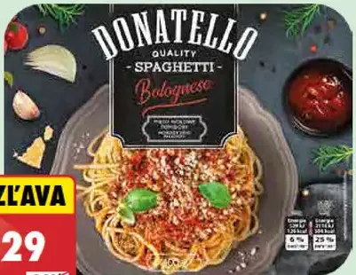 Donatello Spaghetti Bolognese