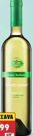 Chateau Topoľčianky víno biele Chardonnay