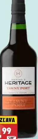 Heritage víno Porto Tawny