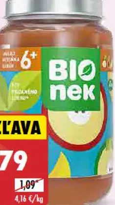 Bionek Príkrm marhuľa