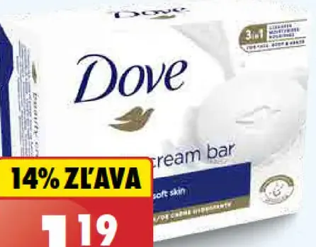 Dove Tuhé mydlo original
