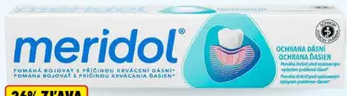 meridol® ochrana ďasien zubná kefka -mäkká