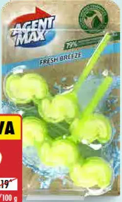 Agent Max Tuhý WC blok Nature rôzne druhy