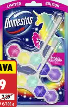 Domestos Tuhý WC blok Unicorn