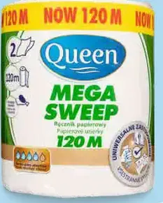 Queen Kuchynské utierky 2-vrstvové Mega