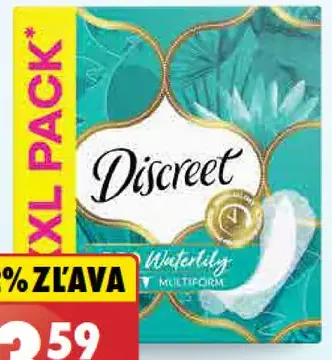 Discreet Slipové vložky Waterlilly