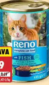 Reno Krmivo pre mačky kúsky v omáčke