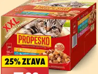 Propesko Krmivo pre mačky kapsičky