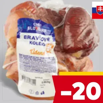 Chute Slovenska údené bravčové koleno