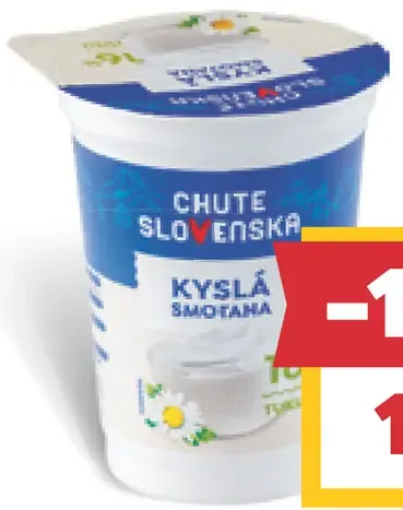 Chute Slovenska smotanový jogurt