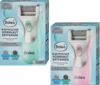 Balea elektrický odstraňovač stvrdnutej kože