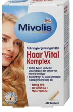 Mivolis Haar Vital Komplex kapsuly