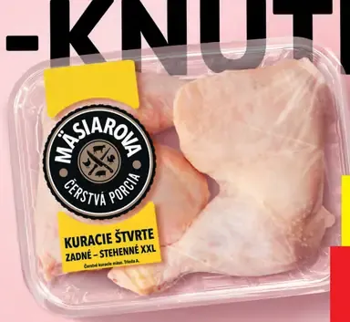 Mäsarova Kuracie štvrte zadné stehenné XXL