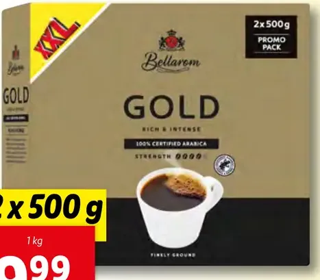 Bellarom Gold mletá káva