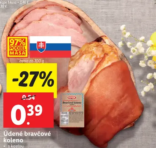 Údené bravčové koleno