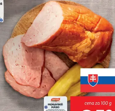 Moravské mäso polené