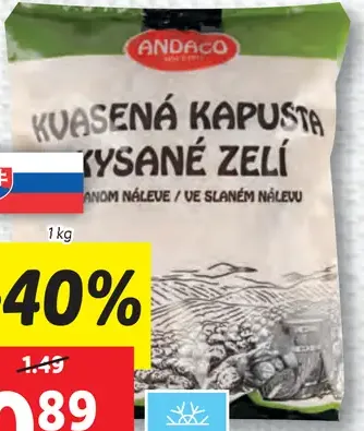 Andaco Kvasená kapusta