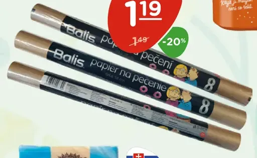 Balis Papier na pečenie