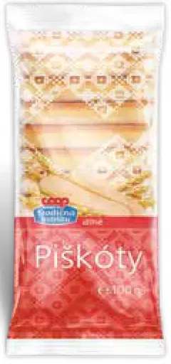 Tradičná kvalita Piškóty detské dlhé