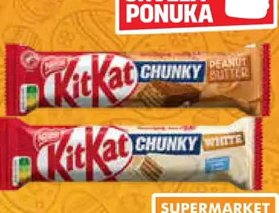 KitKat Chunky oblátka 2 druhy