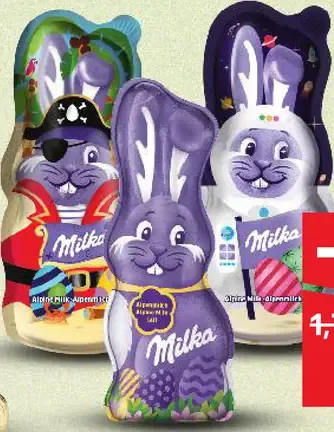 Milka čokoládová figúrka
