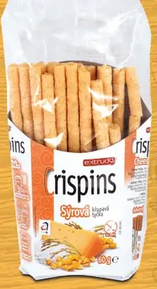 Extrudo Crispins Tyčinky Syrové