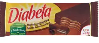 Diabeta oblátka kakaová máčaná