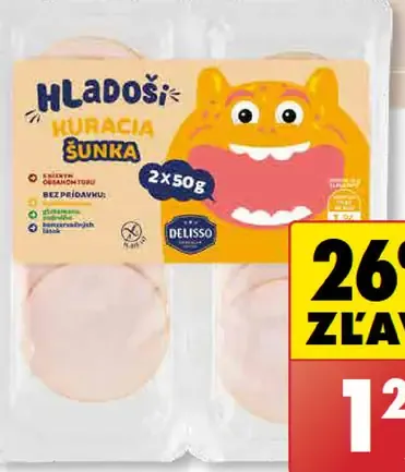 Delisso Hladoši Kuracia šunka