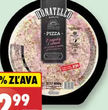 Donatello Pizza šunka syr