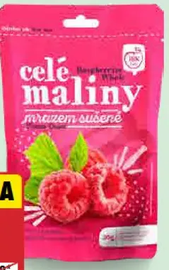 Maliny sušené mrazom